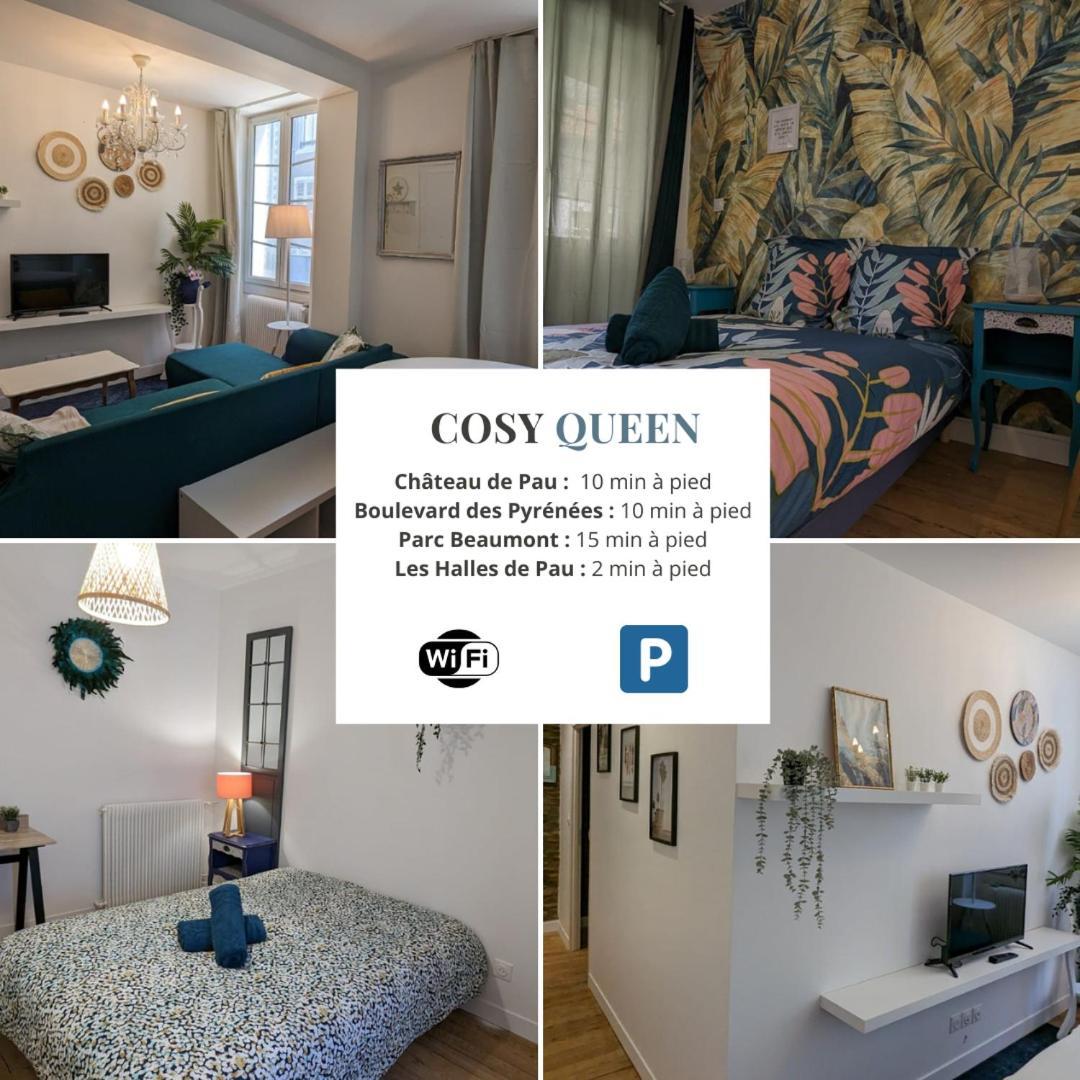 Cosy Queen - 3Ch - Hyper Centre & Parking Pau Esterno foto